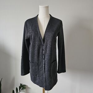 Lili Sidonio Molly Bracken XXS Grey button up cardigan